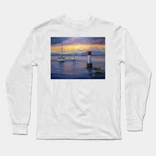 Chemainus Sunset Long Sleeve T-Shirt